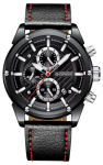 Giewont Meeste Chronograph Kell Safiir / must