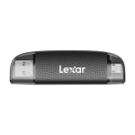 Lexar LRW310X Dual USB-A/C micro SD, SD USB 3.1 m&auml;lukaardi lugeja
