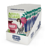 ANIMAL ISLAND Patee Veiseliha - m&auml;rgkassitoit - 12x100g
