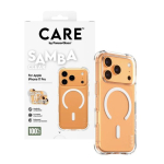 CARE by PanzerGlass moekas &uuml;mbris Samba kaitsekate iPhone 17 Pro l&auml;bipaistev