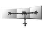 Neomounts DS60-600BL3 kinnituskomplekt 3 monitorile 10-27