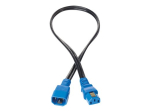 HPE IEC 60320 C13 kuni IEC 60320 C14 Toitekabel Must 2m