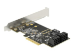 DeLOCK PCI Express kaart x4 kuni 5 x sisemine SATA 6 Gb/s Salvestuse Kontroller