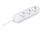 Bachmann SMART 3-pin pistikupesade riba 16A valge 1.4m