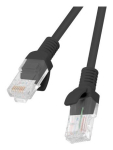 LANBERG PCU6-10CC-0200-BK v&otilde;rgukaabel must 2m Cat6 U/UTP (UTP)