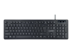 Gembird "Rainbow" Backlight Multimedia Keyboard KB-UML-02 Keyboard Wired US N/A Black