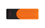 Kingston Technology DataTraveler 256GB Portable USB 3.2 Gen 1 Exodia S (Must/Oranž)