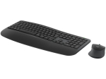 Logitech Signature Comfort Plus MK880 Combo Set with Wireless Mouse and Keyboard Nordic Graphite