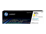 HP 207X kollane 2450-lehek&uuml;lje tonerkassett W2212X