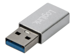 LogiLink USB-C Adapter, 3.4cm, H&otilde;bedane