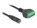 Delock Heliadapter 20cm Must Roheline