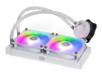 Cooler Master MasterLiquid Lite 240L Core ARGB vedelik CPU jahuti 1-komplekt valge 120 mm