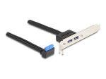 Delock USB kaabel 50cm must