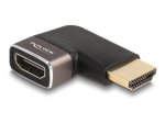 Delock HDMI adapter koos Ethernetiga must hall