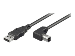 goobay 2m USB-kaabel must