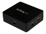 StarTech.com HDMI heli eraldaja - HDMI kuni 3,5 mm heli konverter - 2.1 stereo heli - 1080p (HD2A) HDMI helisignaali eraldaja