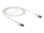 Delock lihtne USB-kaabel 2m valge