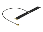 DeLOCK LPWAN Antenna MHF I plug - 0.38 dBi 1.13 15 cm FPC internal self adhesive Antenna Black