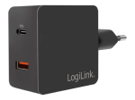 LogiLink Adapter 18Watt 1xUSB-A 2.0 1xUSB-C