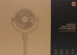 SALE OUT. Smart Standing Air Circulation Fan Stand Fan Diameter 32 cm Number of speeds 100 Oscillation White DEMO