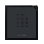 Asus ZenDrive V1M DVD-kirjutaja (SDRW-08V1M-U) Liides USB Type-C DVD&plusmn;RW CD lugemiskiirus 24 x CD kirjutamiskiirus 24 x Must