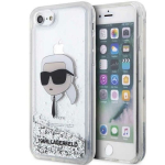 Karl Lagerfeld KLHCI8LNKHCH Hardcase Glitter Karl Head iPhone 7/8/SE 2020 / SE 2022 jaoks / h&otilde;bedane