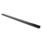 Nedis CMDT5025BK110 Kaablihalduse Kanal 1 tk Maks kaabli paksus: 25 mm Alumiinium / must