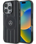 Mercedes Topeltkiht Ristuvad Jooned MagSafe Tagumise Korpuse Apple iPhone 16 Pro jaoks