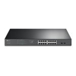 TP-LINK Switch TL-SG1218MPE Web Managed Rackmountable Gigabit Ethernet (copper) ports quantity 16 SFP ports quantity 2 PoE+ ports quantity 16