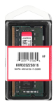 Kingston Technology KVR32S22S8/16 atsiminimų modulis 16 1 x 16 DDR4 3200 MHz