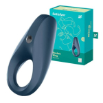 Vibreeriv r&otilde;ngas Satisfyer Rocket Ring (tumesinine)