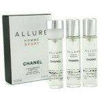 Chanel Allure Homme Sport EDT - Refill M 3 x 20 ml