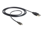 Delock USB-kaabel 1,5m must