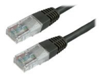 MediaRange CAT 6 Varustatud 2m Must Patch Kaabel
