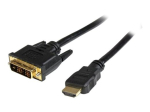 StarTech.com 1m HDMI to DVI Kaabell - 1m Must