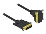 Delock DVI Kaabel 1m Must