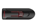SanDisk Cruzer Glide 256GB USB 2.0 m&auml;lm&auml;lupulk must