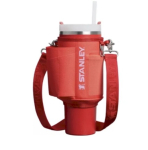Stanley The All‑Day Quencher Carry‑All Kandekott termosega tassi ja toruga 1.18L Coral Red‑Orange
