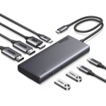UGREEN 35625 USB-C Interface Hub HDMI / USB 3.2 Gen 1 Type-A / USB 3.2 Gen 1 Type-C / VGA 10000 Mbit/s / grey
