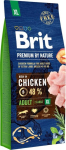 BRIT Premium by Nature Adult XL Chicken - kuiv koera toit - 15 kg