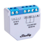 Shelly Plus 0-10V valgusti h&auml;mardaja, WiFi/Bluetooth