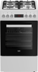 Beko FSE52323DWD pliit Vabasseisvav pliit Elektriline Gaas Valge