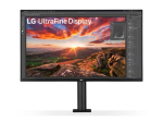 LG UltraFine Ergo 32UN880K-B 32-tolline 4K IPS monitor (3840 x 2160) koos HDMI, DisplayPort ja USB-C-ga, 60Hz