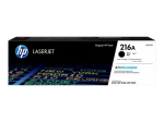 HP 216A must 1050-lehek&uuml;lje tonerkassett W2410A