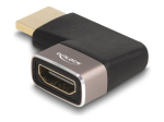Delock HDMI adapter koos Ethernetiga must hall