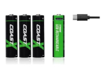 COAST ZITHION-X AA t&uuml;&uuml;bi laetavad patareid 2400mAh 4 tk