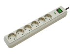 brennenstuhl Eco-Line &uuml;lespinge kaitse 6-pistikupesa 16A