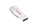 SanDisk Cruzer Blade 16GB USB 2.0 Flash Drive Valge