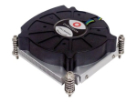 Inter-Tech 80mm protsessori ventilaator 1-pakk Must H&otilde;be