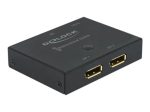 DeLock DisplayPort 2-1 kahesuunaline 8K 30 Hz video/helil&uuml;litus
